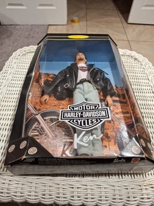 1998 Barbie Harley Davidson Ken Puppe Collector Edition Mattel 22255 Neu Originalverpackt - Bild 1 von 9