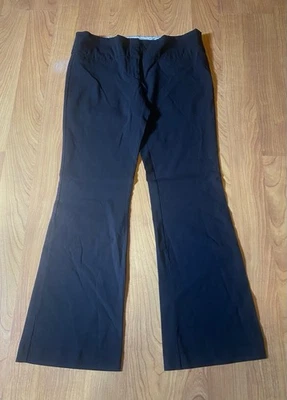 Calça social de sarja preta zinco juniores 13 bolsos frontais planos perna alargada - Imagem 1 de 4