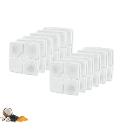 Filtro de agua Nispira para fuentes de agua Veken 84 oz/2,5 L para gatos y perros, paquete de 12 Foto 1 de 4