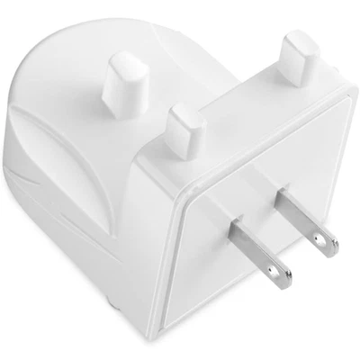 Cargador de pared portátil de viaje blanco nuevo con etiquetas para cepillo de dientes eléctrico Oral-B Braun Foto 1 de 4