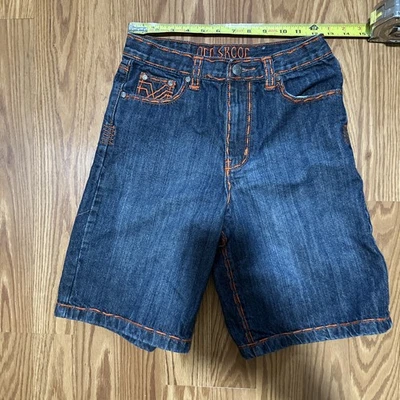 Pantalones Cortos de Jean Patinador Vintage Marca Old Skool Para Hombre Talla 14 Azul Suelto 26 W Foto 1 de 4