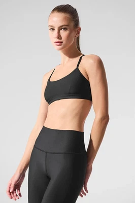 Sujetador Alo Yoga Airlift Intrigue Negro, Nuevo con etiqueta, Talla Pequeña Foto 1 de 4