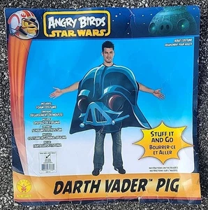 Angry Birds Darth Vader Pig Star Wars Adult Costume Cosplay One Size Foam Tunic  - Picture 1 of 8