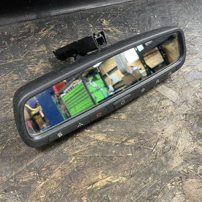 2010-2016 OEM Hyundai Genesis Infiniti Gentex Rear View Mirror Homelink Compass - Image 1 of 4