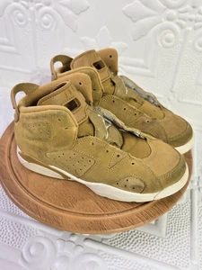 Zapatillas Air Jordan 6 Retro Juvenil Talla 3Y Gamuza Trigo Dorado 384666-705 - Imagen 1 de 12