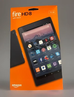 Fire HD 8 Tablet 8" HD, 16GB, Black, 7th Gen - Image 1 of 4