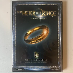 The Lord Of The Rings 2002 PC Der Herr Der Ringe Die Gefahrten German Language - Picture 1 of 4