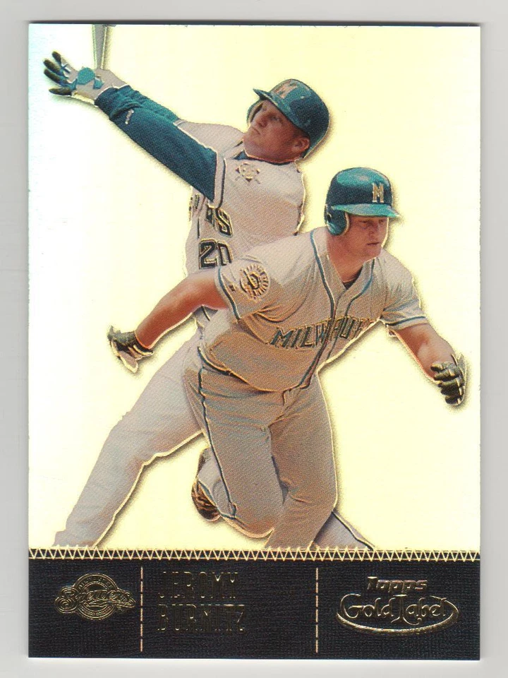 2001 Topps Gold Label Clase 3 #051 Jeromy Burnitz Brewers BV $4 #51 Foto 1 de 1