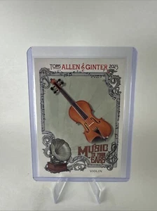 2023 Topps Allen & Ginter - Music to Your Ears - Violin #MTYE-3 - Picture 1 of 2