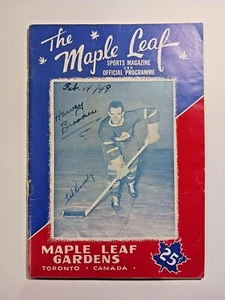 1949 February 14, Maple Leaf Gardens Boxing Program - Picture 1 of 6