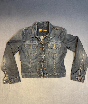 KUT From The Kloth Denim Trucker Jacket Medium Blue Wash Women's Size S - Image 1 of 4