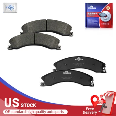 For Chevrolet Express 3500 4500 GMC Savana 3500 Front or Rear Ceramic Brake Pads - Image 1 of 4