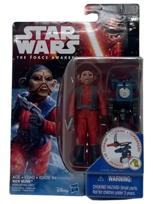 STAR WARS The Force Awakens 3.75 Inch Snow Mission NIEN NUNB Action Figure New - Image 1 of 4
