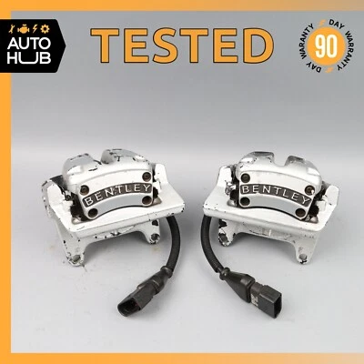 Bentley Continental GT Rear Right & Left Side Brake Caliper w/ Actuator Set OEM - Image 1 of 4