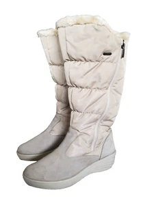 Pajar Women's Amanda Premium Waterproof Zip-Up Winter Boots Beige Size 11 EUR 42 - Picture 1 of 9