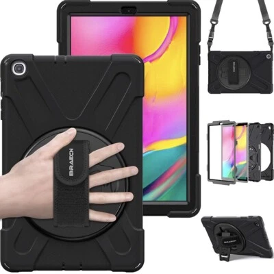 Samsung Galaxy Tab A 10.1 T510/T515 Case - BRAECN Hybrid Rugged Shockproof Case - Image 1 of 4