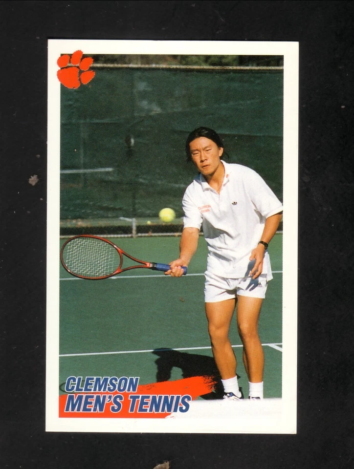 Clemson Tigers--Horario de bolsillo de tenis 1998--BiLo Foto 1 de 1