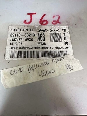 Ordenador ecu ecm 39110-3C213 Hyundai Azera 2006-2010 Foto 1 de 4