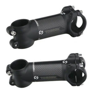 TOSEEK Bicycle Stem Alloy Carbon Mountain Road Bike Stem 6°/17° 60-120mm Matte - Picture 1 of 20