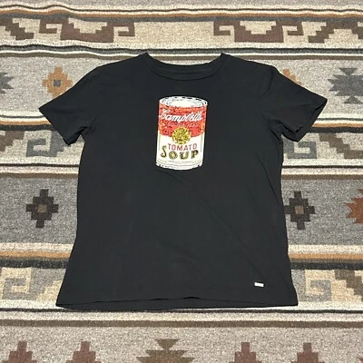 Camiseta Coach Campbell’s Soup para mujer XS negra tomate gráfico logotipo camiseta C5 Foto 1 de 4