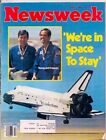 NEWSWEEK magazine-apr 27,1981-YOUNG and CRIPPEN-"WE'RE IN SPACE TO STAY'.