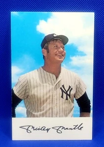 1971 YANKEES CLINIC POSTCARD MANTLE NEAR COMPLETE SET (14/16) W BONUS DIMAGGIO - Picture 1 of 9