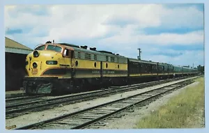 Vanishing Vistas Kansas City Southern 2 Views of the SOUTHERN BELLE EMD #25 - Picture 1 of 5