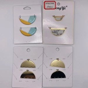 Schmuck Anhänger Schmuck Charms Halbkreis Design zum Selbermachen Schmuckherstellung - Bild 1 von 14