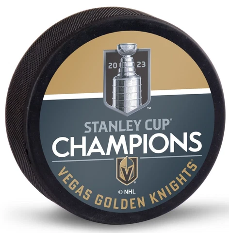VEGAS GOLDEN KNIGHTS 2023 STANLEY CUP CHAMPIONS NHL COLLECTOR PUCK Cover