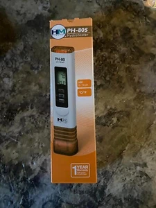 HM Digital PH-80S Hydrotester pH/Temperature Meter- Never Used, but I opened it. - Picture 1 of 3