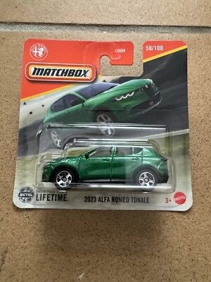 Matchbox ‘2023 Alfa Romeo Tonale’ #50 Metallic Green Combined Post - Image 1 of 3