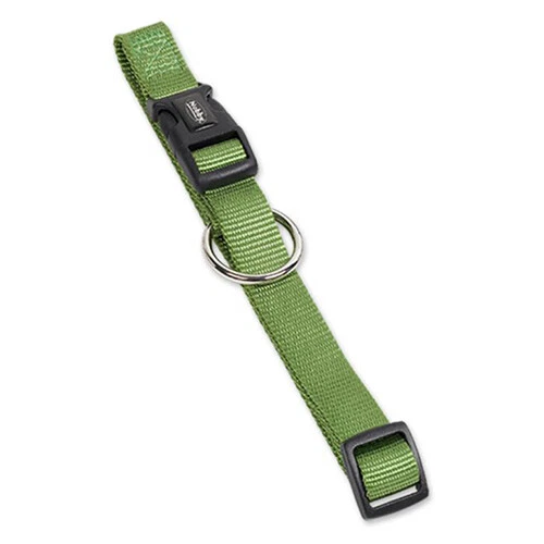 Nobby Halsband Classic lindgrün für Hunde, verstellbar, Nylon, robust