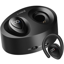 Wireless Earbuds Dual Bluetooth Headphones V4.1 Earphones with Built-in Mic New!