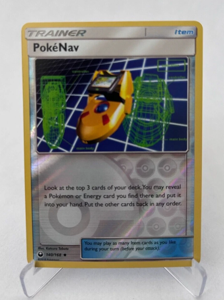 PokeNav Pokémon Celestial Storm 140/168 Reverse Holo Uncommon - Image 1 of 1