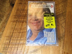 George Jones Original Cassette tape 16 Biggest Hits Brand New - Bild 1 von 2