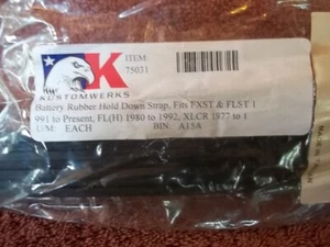 NEW  FLST / FXST BATTERY HOLD DOWN STRAP  75031  - Picture 1 of 4