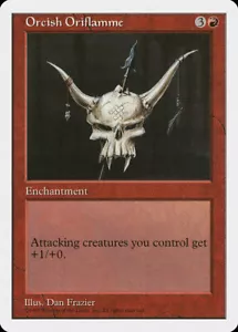 4 Orcish Oriflamme 4x4 - LP - 5a Edición - SPARROW MAGIC - Magic - Magic The Gathering - Imagen 1 de 1
