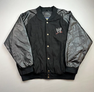 Vintage Rey Mysterio Jacket Mens 2XL Black Embroidered Sun Logo Wrestling Y2K - Image 1 of 4