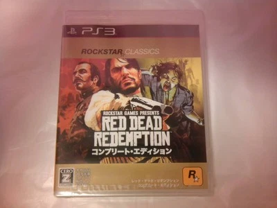 Unopened PS3 Rockstar Classics Red Dead Redemption Complete Edition Japan - Image 1 of 4