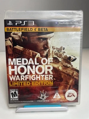 Medal of Honor Warfighter Limited Edition PS3 PlayStation 3 New Sealed - Image 1 of 4