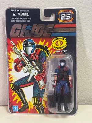Hasbro G.I. Figura de acción Joe 25 aniversario Foil Cobra Viper Foto 1 de 4