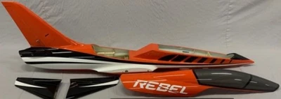 Rc Plane Rebel Hot , Fuselage and Canopy parts - Image 1 of 4