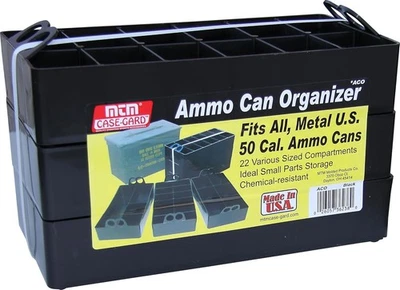Bandejas organizadoras de latas de munición MTM ACO, para latas de munición de metal o plástico de calibre 50 Foto 1 de 4