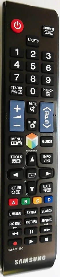 Mando a distancia original Samsung se adapta a todos los Smart TV universal Samsung Foto 1 de 1