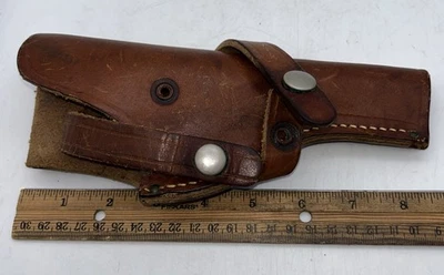 Funda vintage color marrón para reparación usada estado no seguro de marca .22? Foto 1 de 4