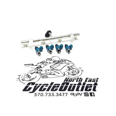 2020 17-20 YAMAHA YZF R6 OEM SECONDARY FUEL INJECTORS TOP UPPER INJECTOR AIR BOX - Image 1 of 4