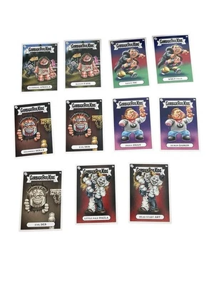 2023 Garbage Pail Kids Oh, the Horrible Wave 1 - 11 cards Sepia Complete Set Art - Image 1 of 4