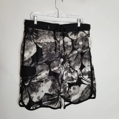 Joe Boxer Swim Trunks Board Shorts Men's Large Floral Hawaiian Mesh Lining New - Image 1 of 4