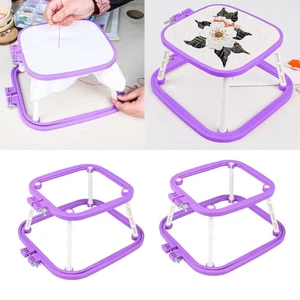 Embroidery Hoop Double Layer Crosses Stitching Hoop Sewing Tool Embroidery Frame - Picture 1 of 10