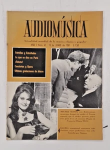 AUDIO MUSICA, No.41 JUNE 1961 MICHEL BLOCK / DALIDA / ALICIA GONZALEZ - Picture 1 of 7